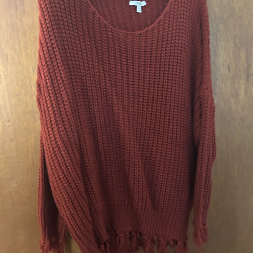 Maternity Women's Rust Sweater
